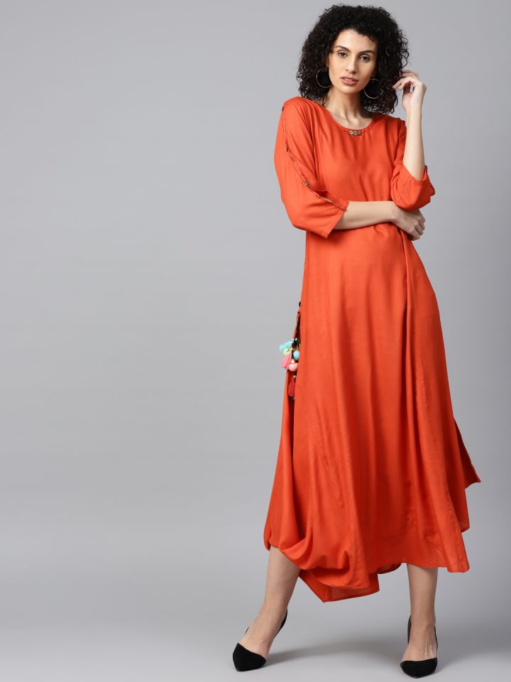 Shree maxi outlet dress myntra