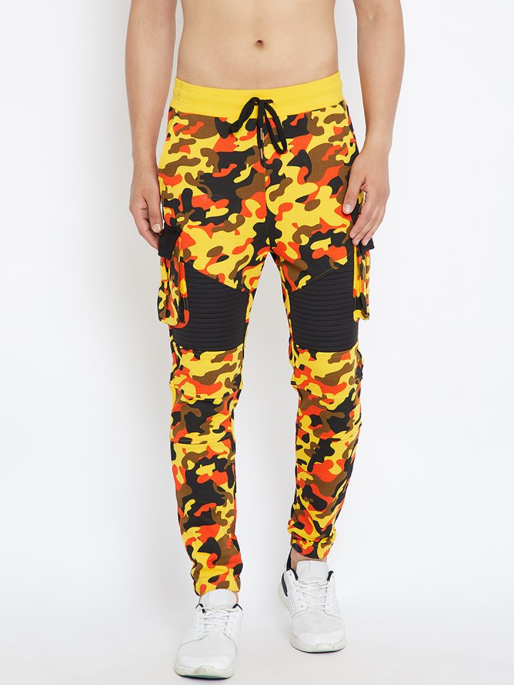 Orange camo track pants 2025