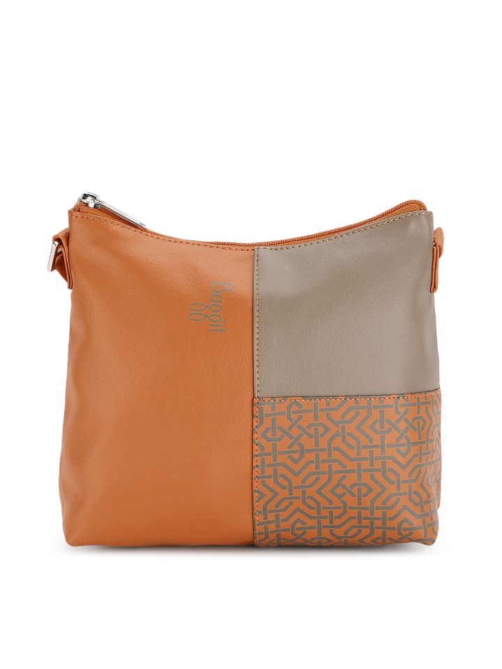 Baggit orange bag deals