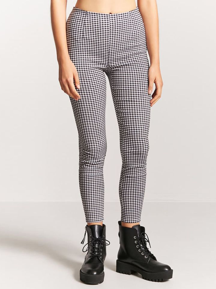 Forever 21 discount gingham pants
