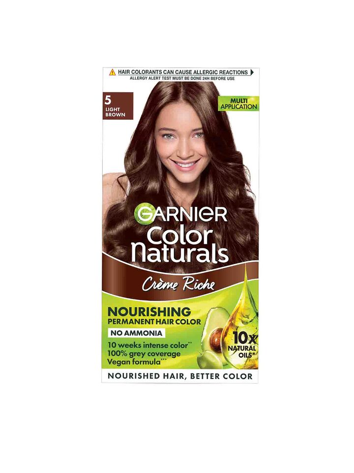 Buy Garnier Color Naturals Creme Caramel Brown Hair Color Shade  70 Ml  + 60 G - Hair Colour for Women 6617864 | Myntra