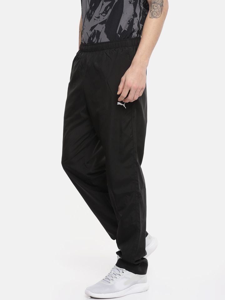 puma track pants with zipper pockets