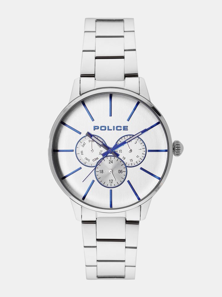 Buy Police Men Silver Toned Multifunction Watch PL14999JS04M BBD1