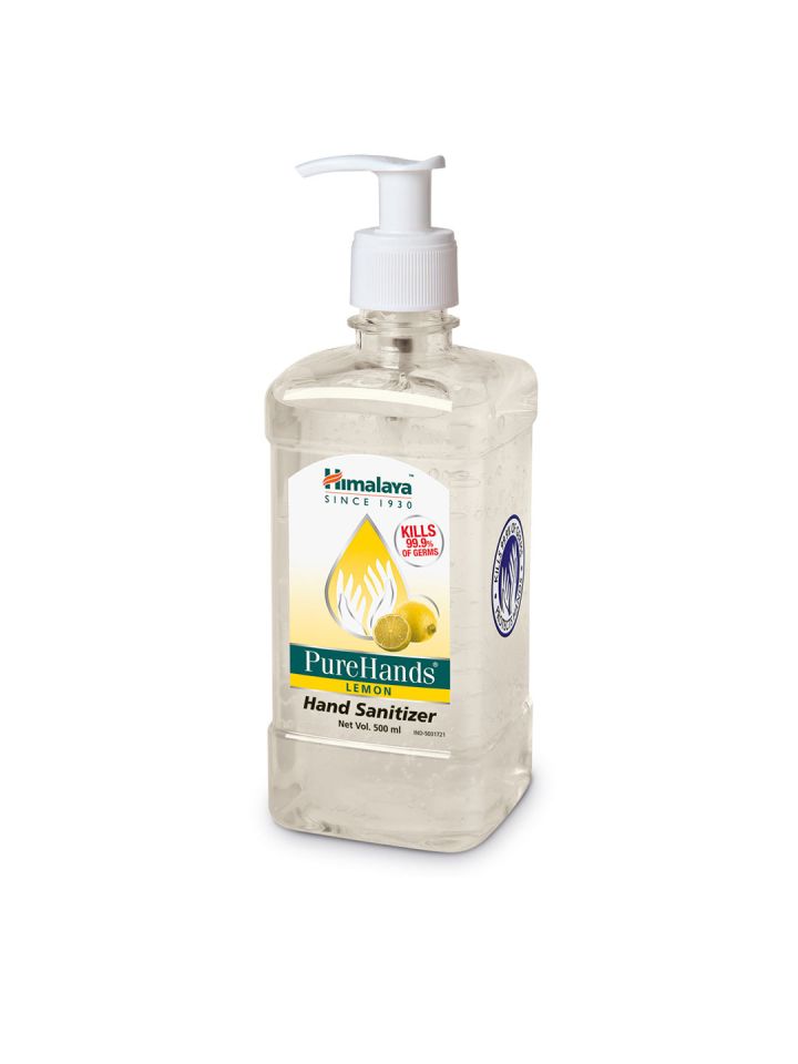 Buy Himalaya Unsiex PureHands Lemon Hand Sanitizer 500ml Hand