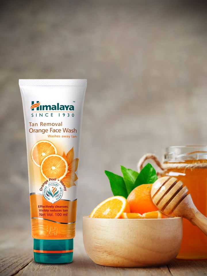 Orange face hot sale wash