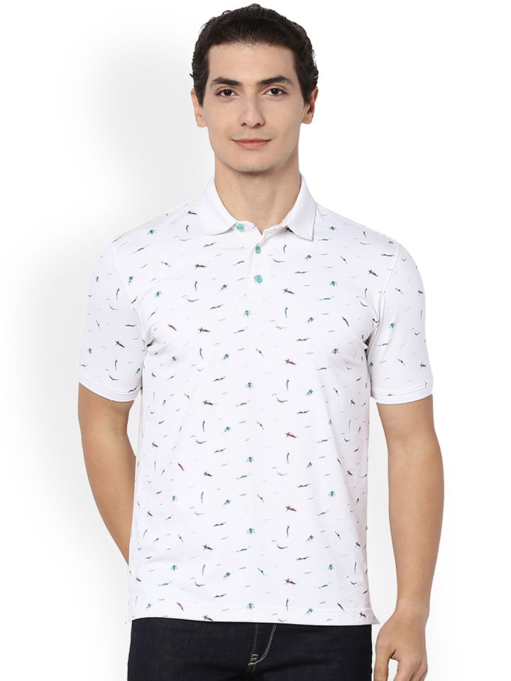 van heusen t shirts myntra