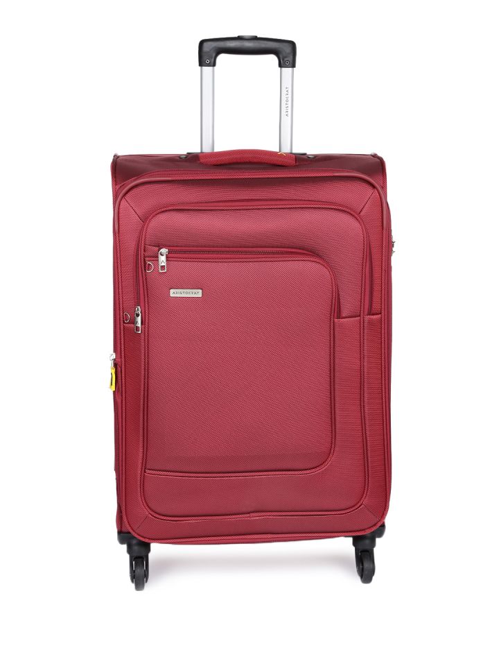 Buy Aristocrat Unisex Red FIESTA 4W EXP STROLLY 71 Medium Trolley