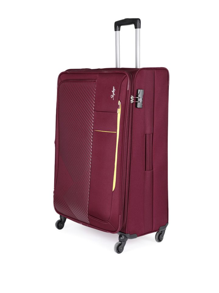 skybags grey trolley