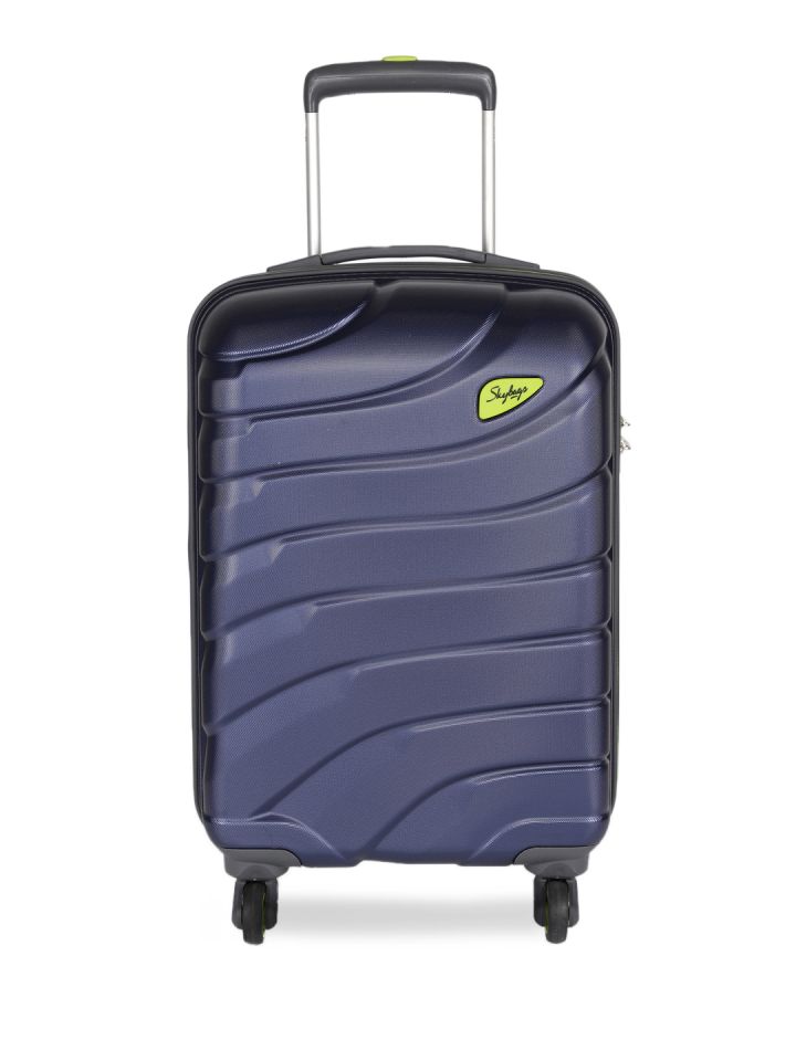 skybags blue trolley