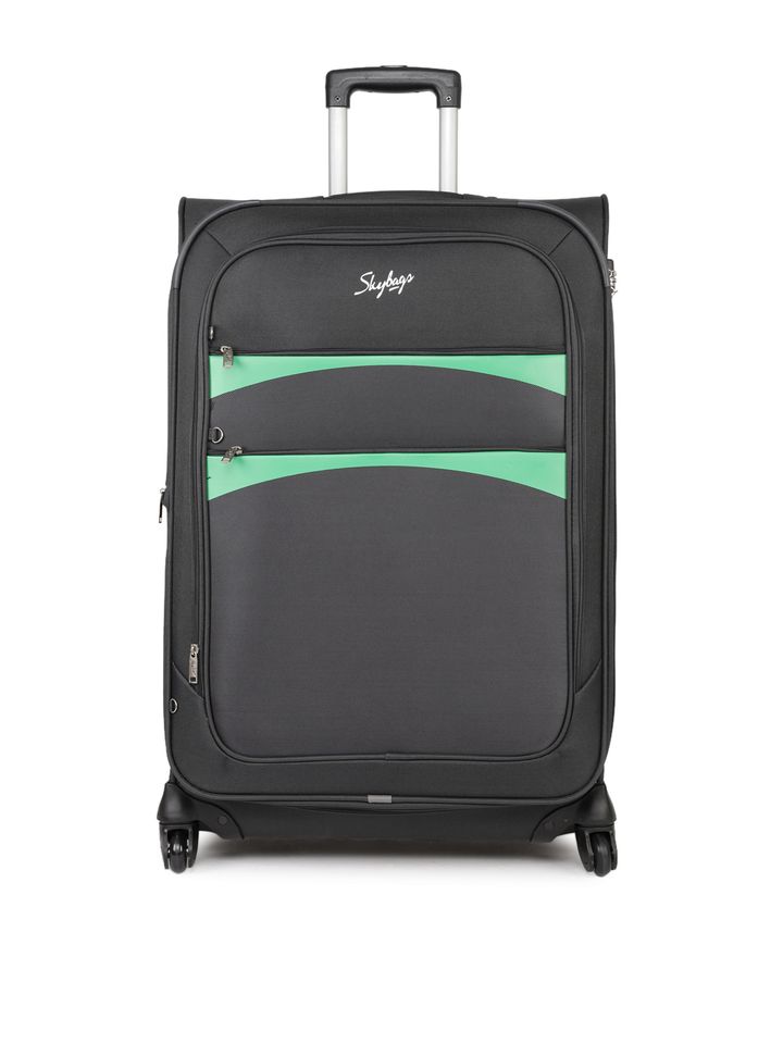 skybags grey trolley