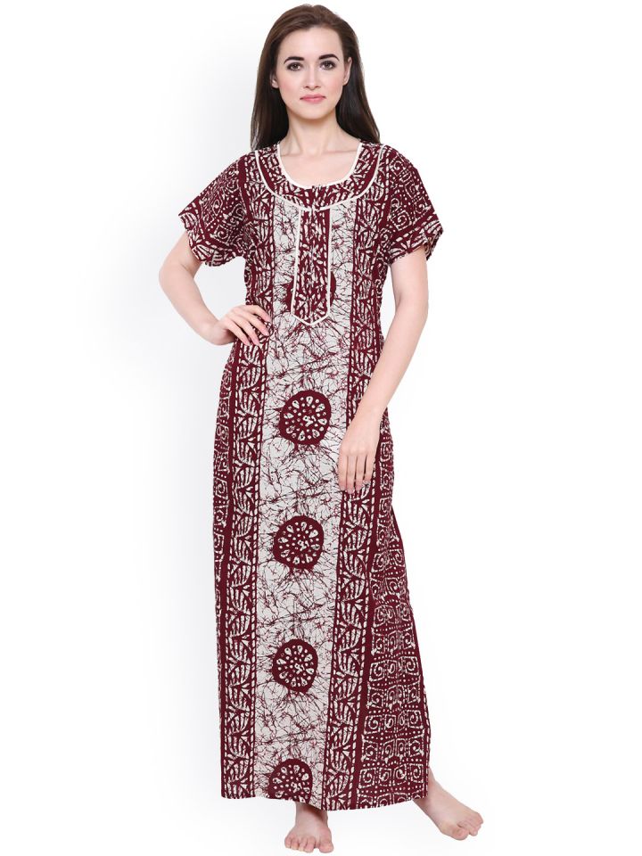Myntra discount cotton nighties