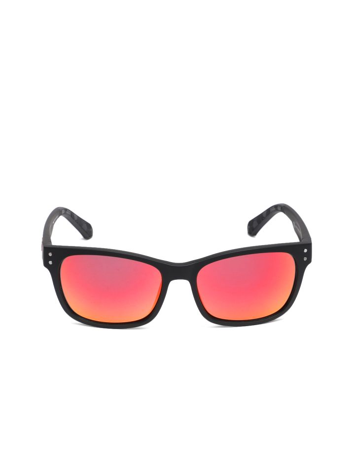 Reebok Unisex Square Mirrored Sunglasses