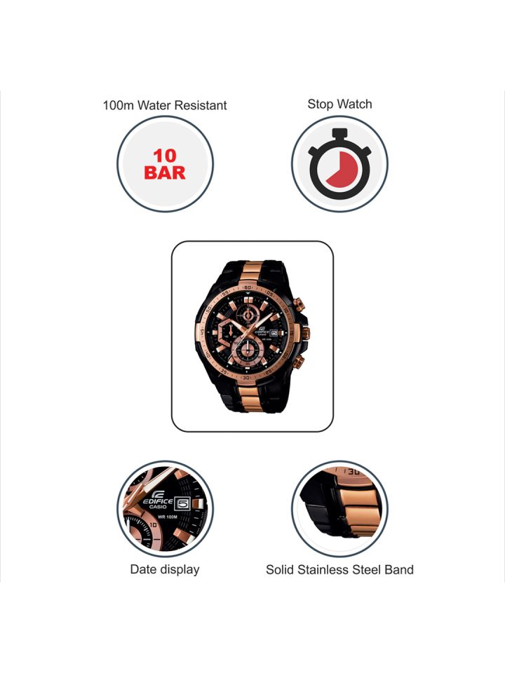 Casio edifice discount efr 539bkg