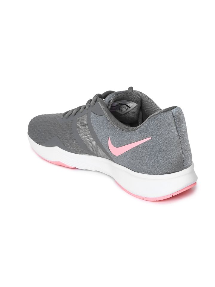 Nike Women Grey Pink CITY TRAINER 2 Training Shoes