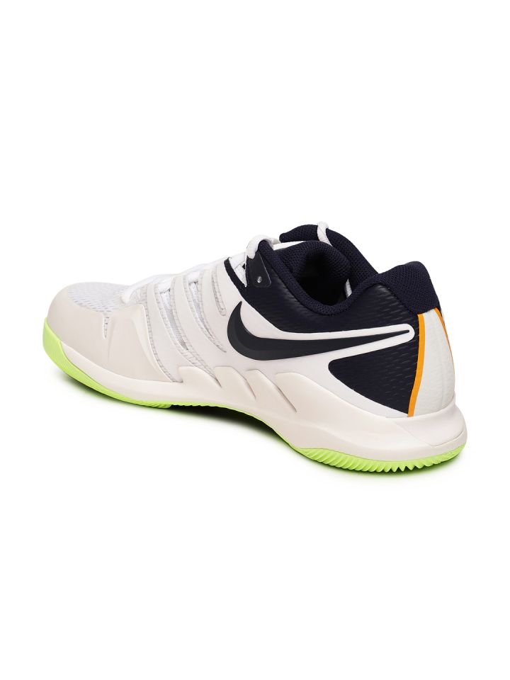 Nike Men White Air Zoom Vapor X Tennis Shoe