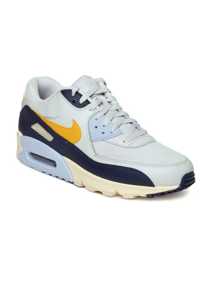 Nike Air Max 90 Vt Patent-leather Sneakers in Yellow for Men