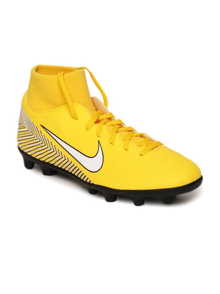 Nike Unisex Yellow Superfly 6 Club MG Football Shoes