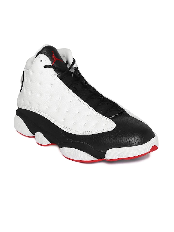 Buy Nike Men White \u0026 Black Air Jordan 
