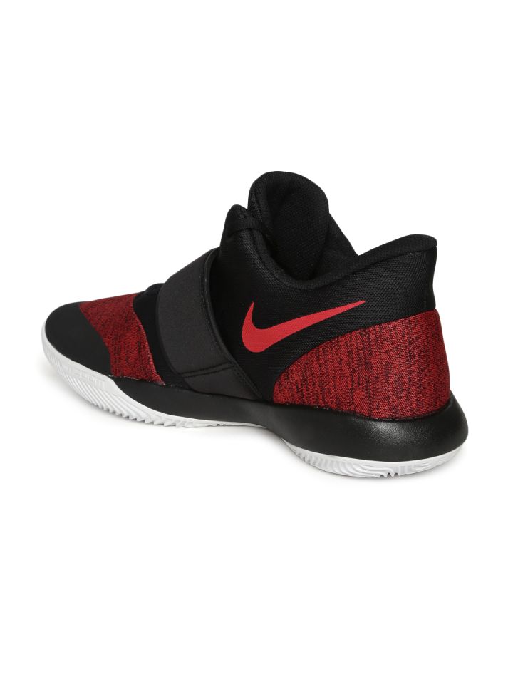 Nike Men Red Black KD TREY 5 VI Mid Top Basketball Shoes