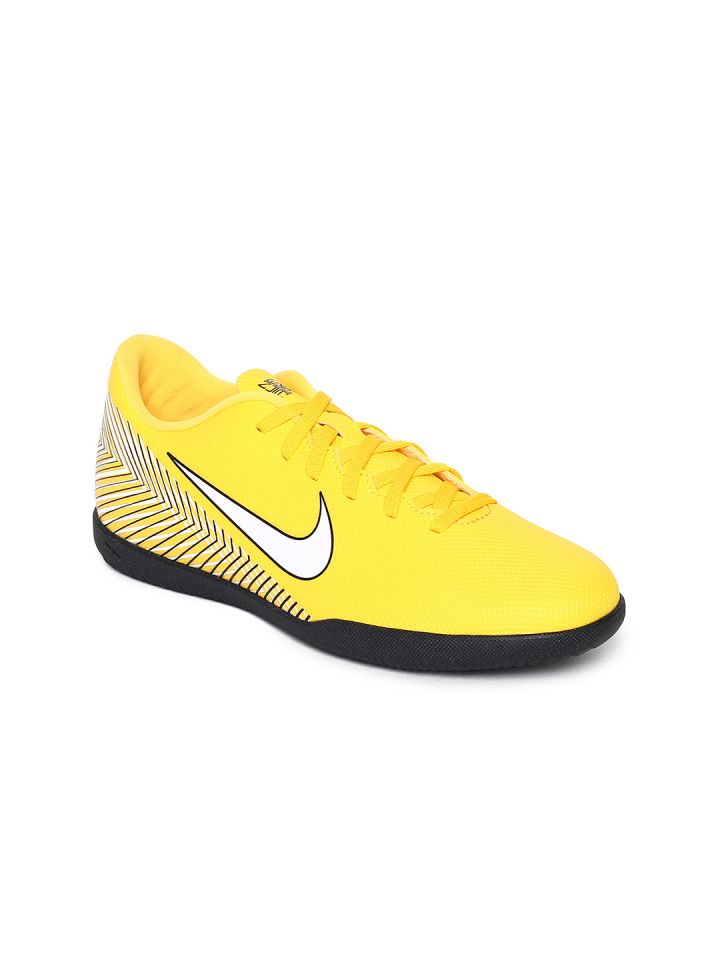Buy Nike Unisex Yellow VAPORX 12 CLUB NJR IC Football Shoes
