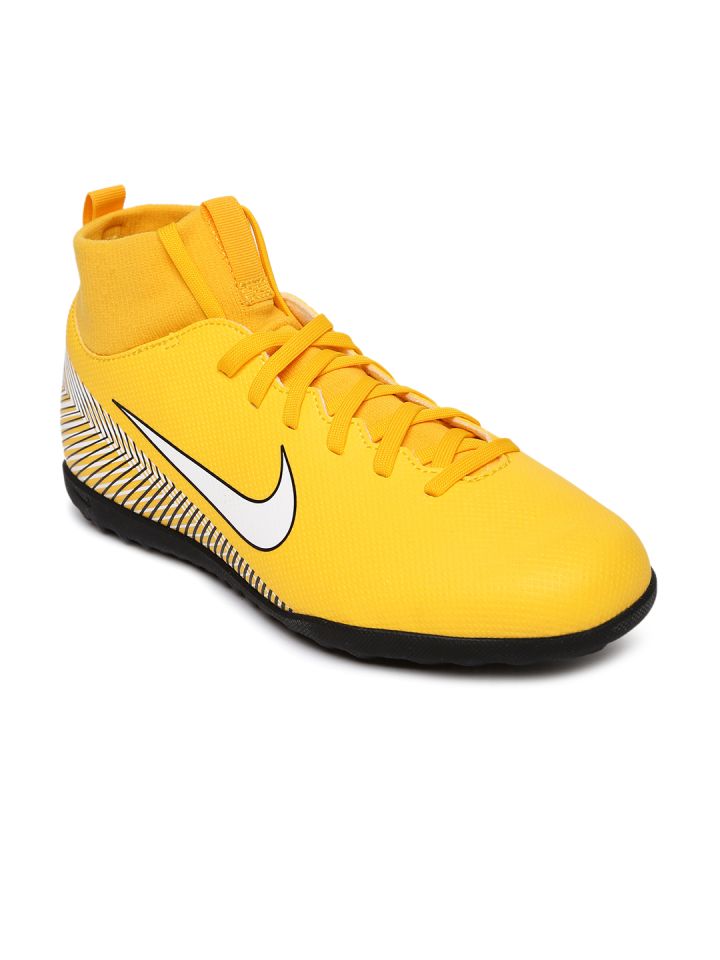 Nike flyknit kids store yellow