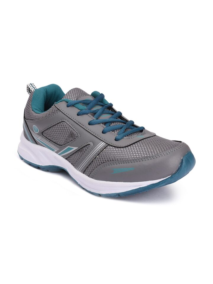 action grey running shoes