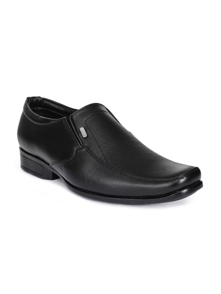 Action black best sale formal shoes
