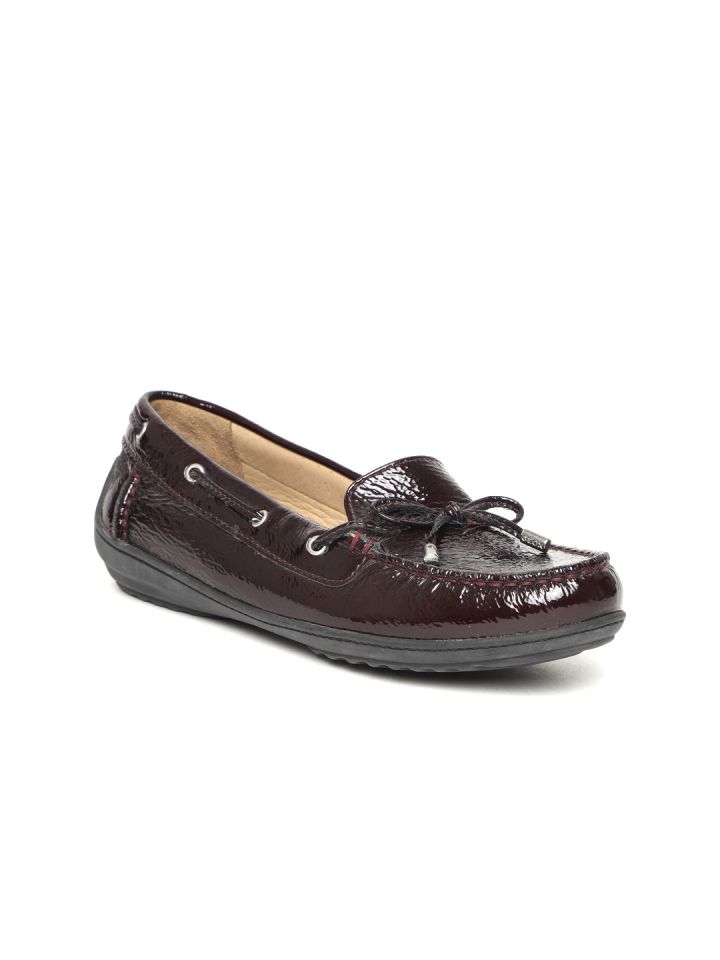 Geox shop burgundy shoes