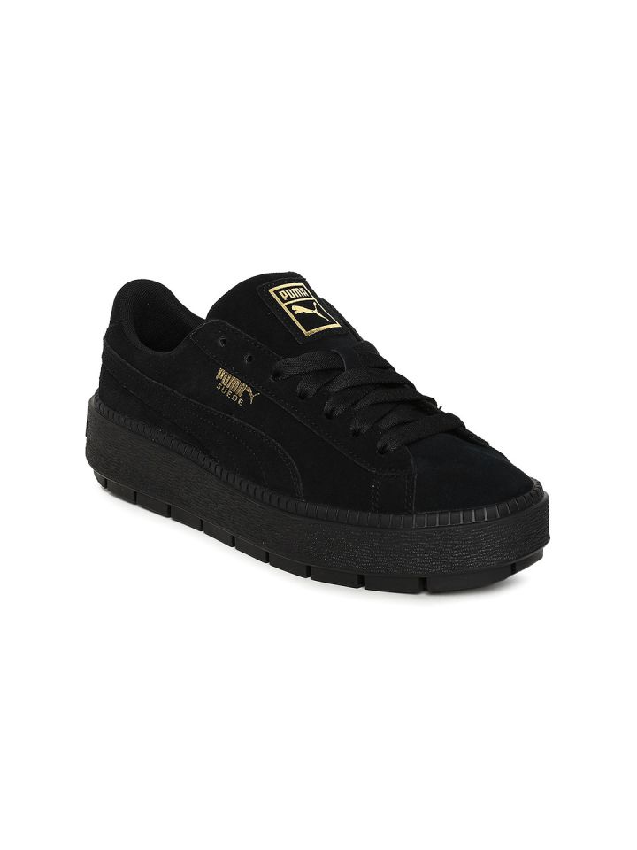 Platform trace clearance women's sneakers