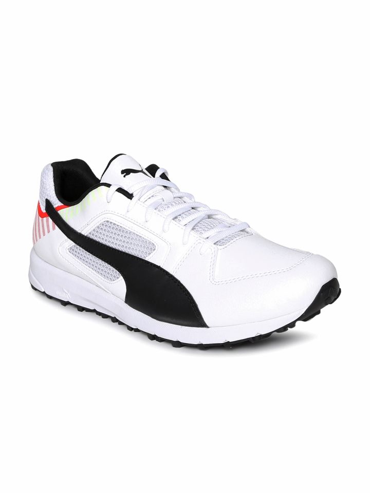 Buy Puma White Team Rubber Cricket Shoes Sports Shoes for Men
