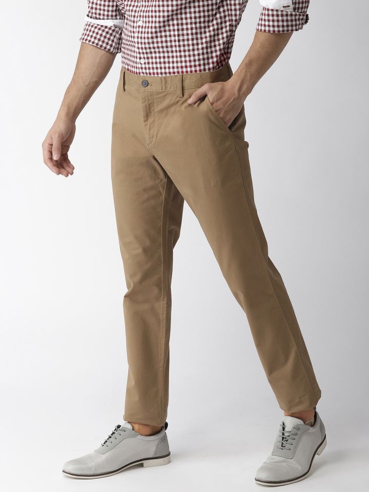 Indian Terrain ITMTR00337KHAKI Mens Khaki Color Urban Fit Trouser 42 in  Indore at best price by DB Mens Wear  Justdial