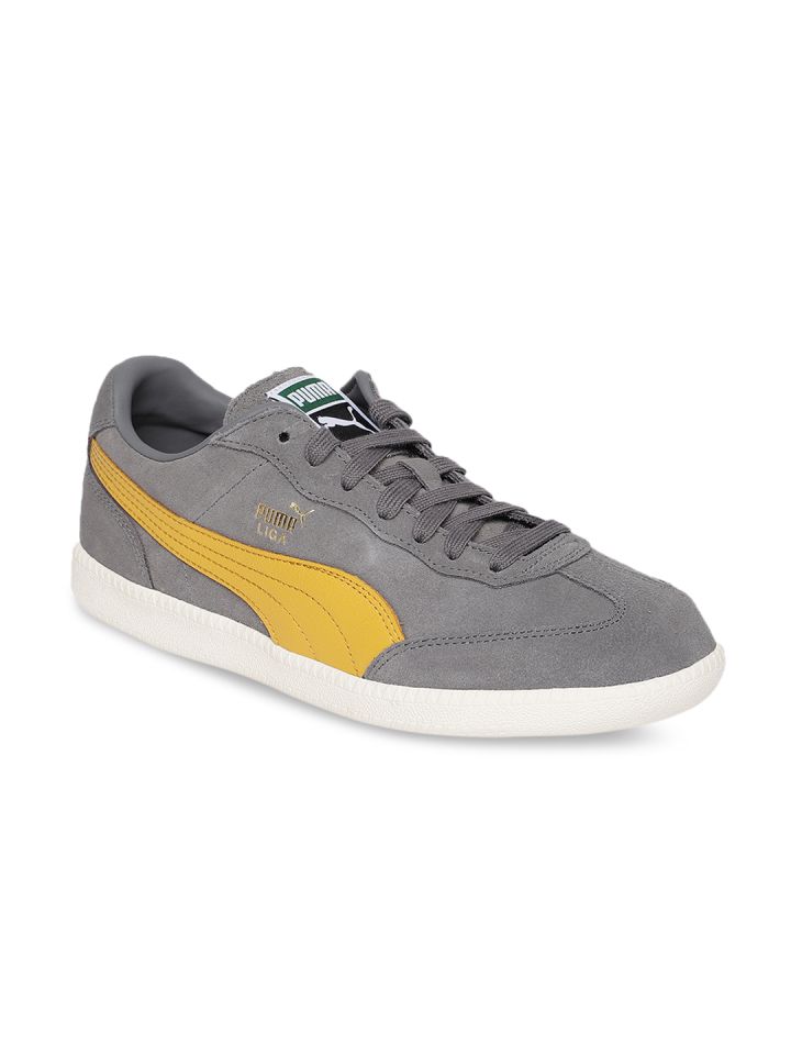 Puma liga suede grey sale