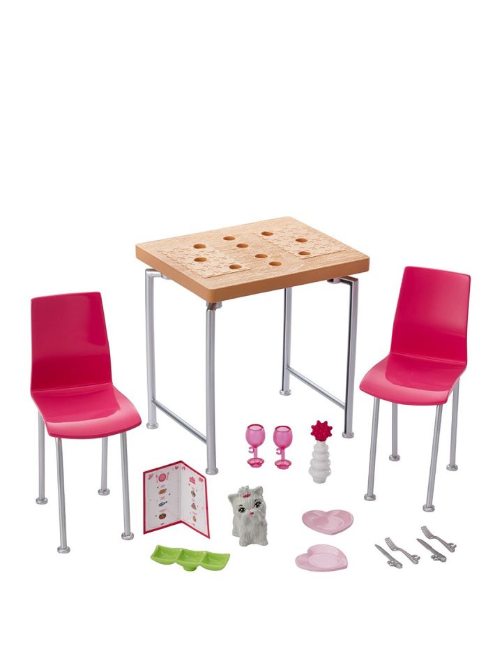 Mattel Girls Barbie Furniture Accessories Set