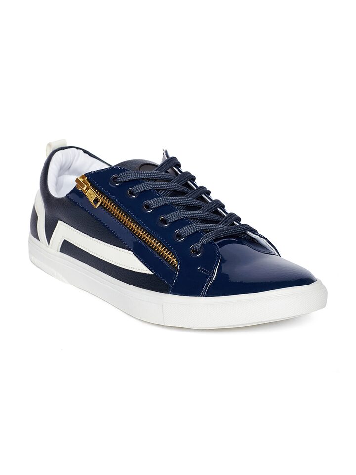 Buy Doc Martin Men Navy Blue Sneakers 