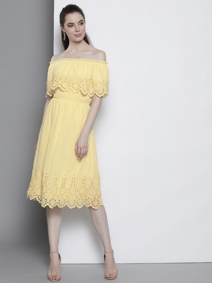 Dorothy perkins yellow dress 2025