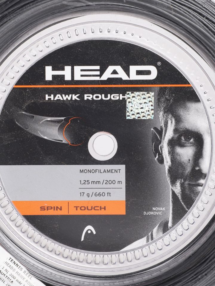 Buy Head Hawk Rough Black Tennis String Reel - Sports Accessories for  Unisex 6770794