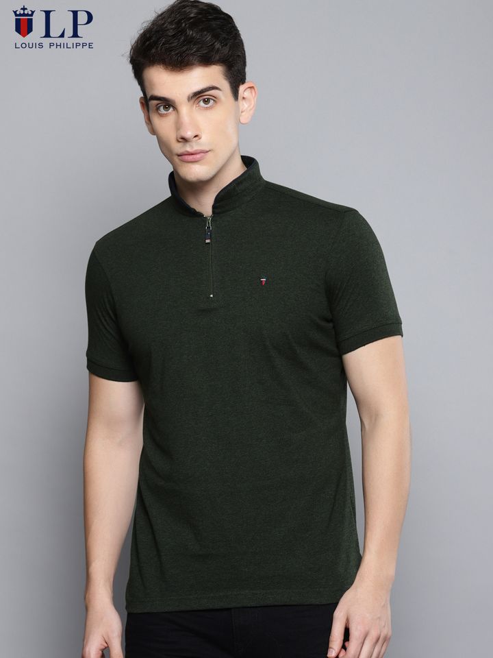 Louis philippe mandarin collar shirts clearance