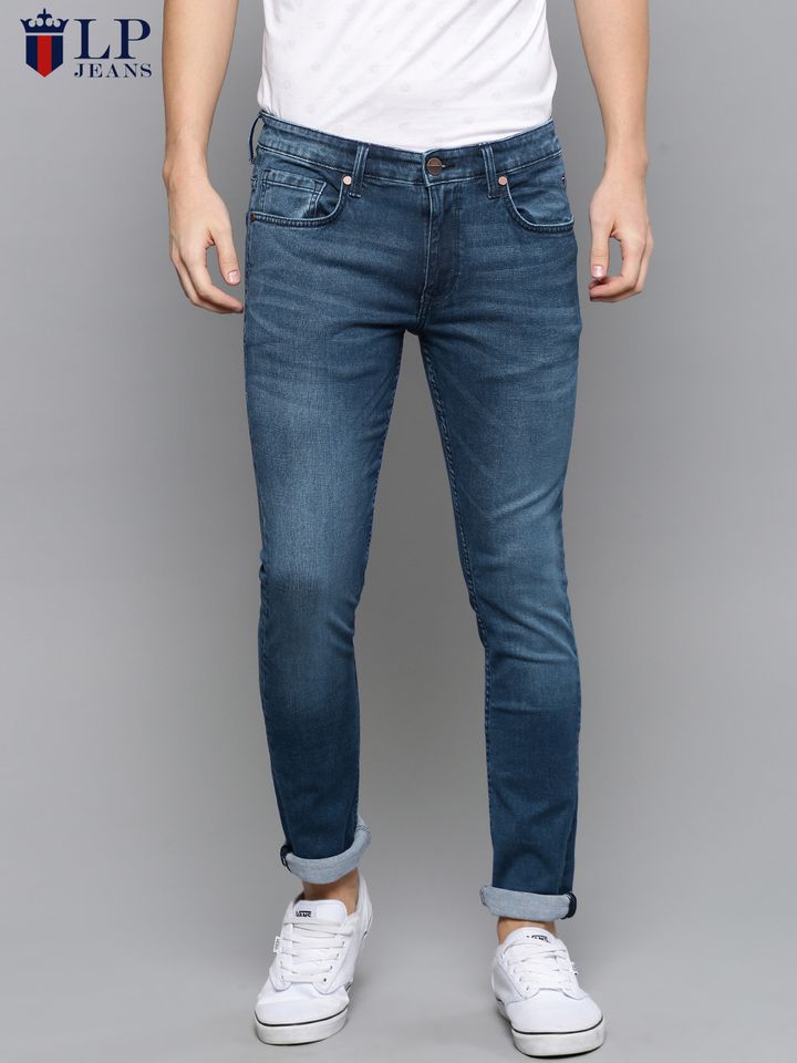 slim fit low rise jeans