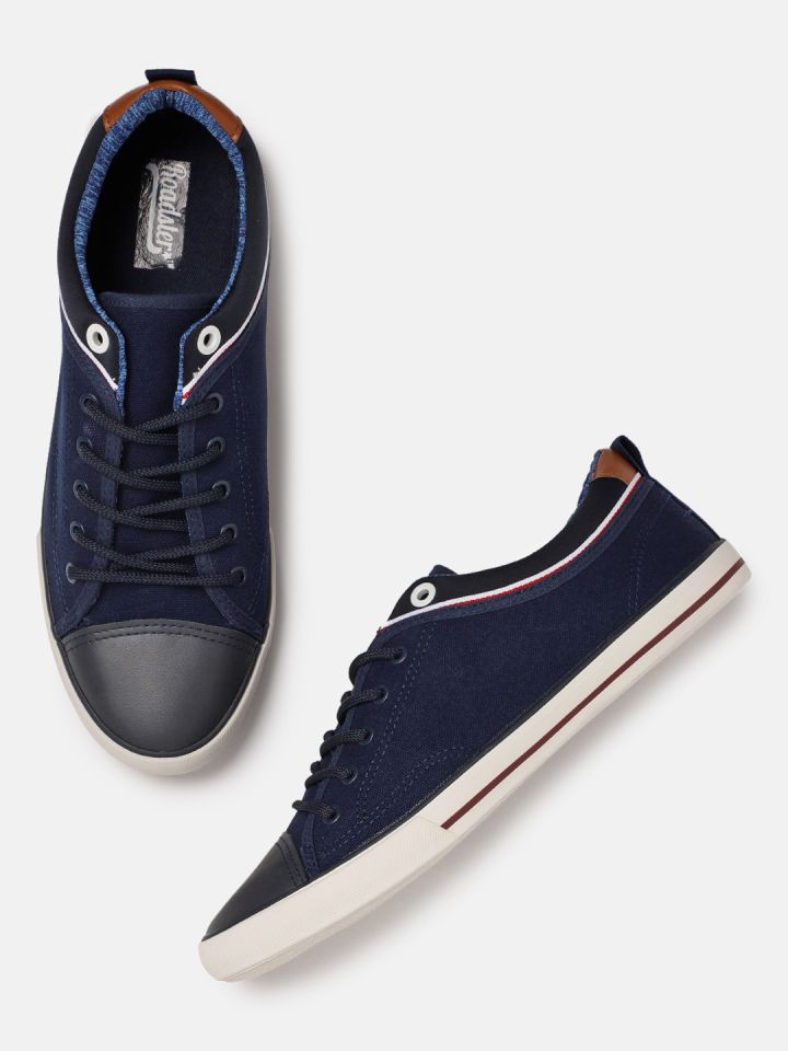 Roadster navy cheap blue sneakers