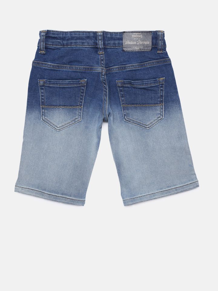 Ombre jean shorts hot sale
