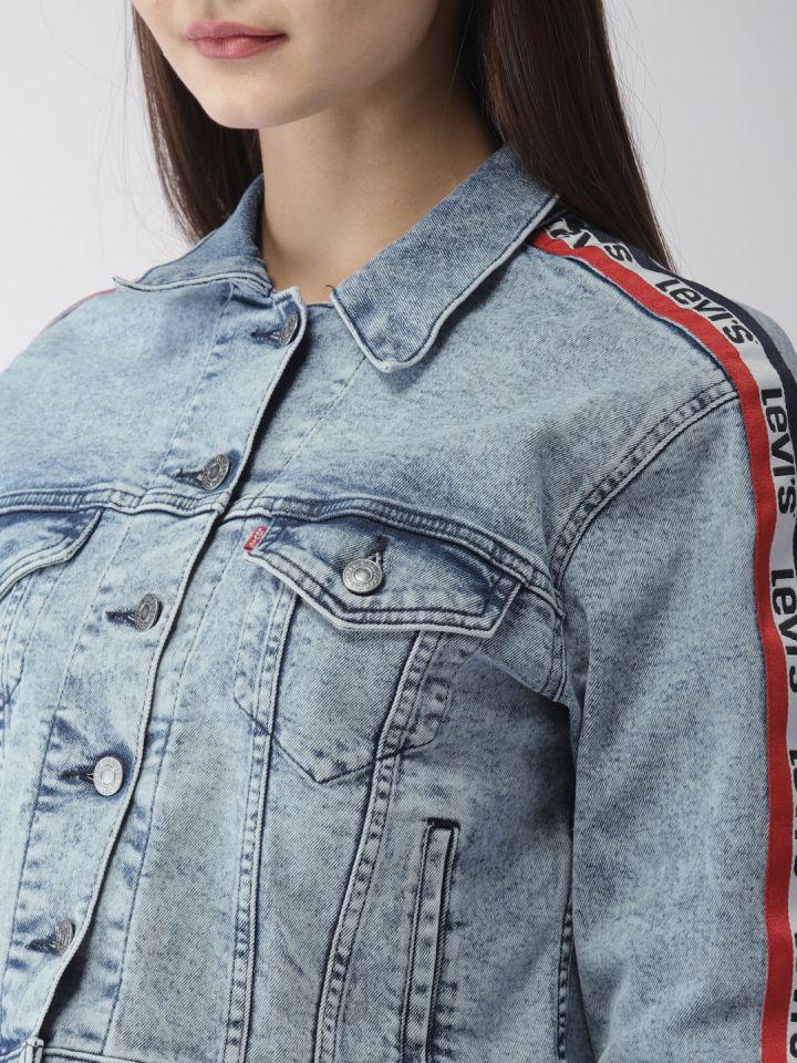 Levis denim new arrivals jacket myntra
