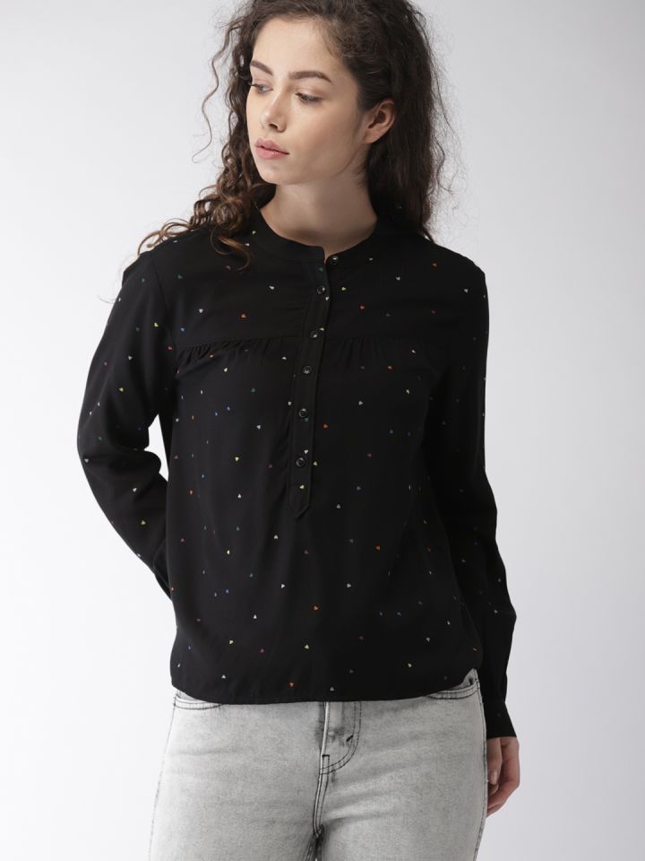 levis black top womens