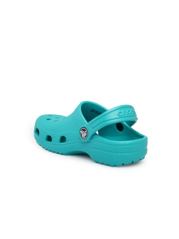 Buy Crocs Classic Boys Sea Green Clogs Sandals for Boys 6805527