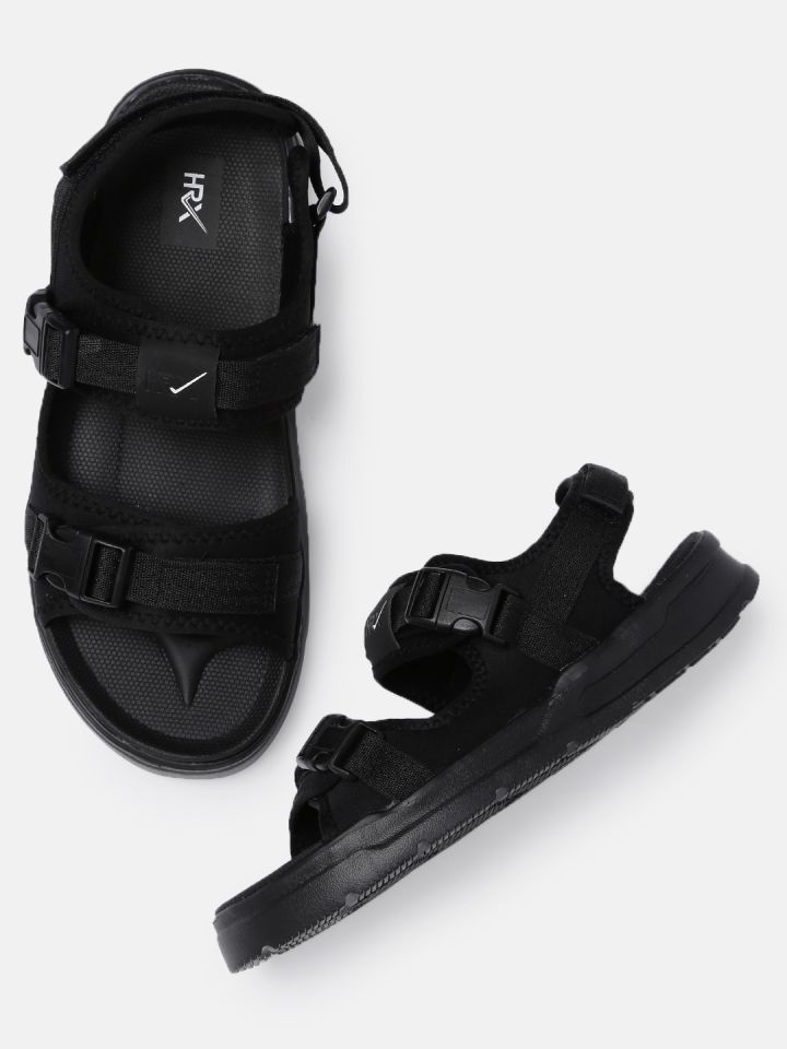 Buy HRX By Hrithik Roshan Men Black Sports Sandals Sports