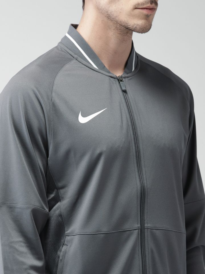 Nike grey sale track jacket