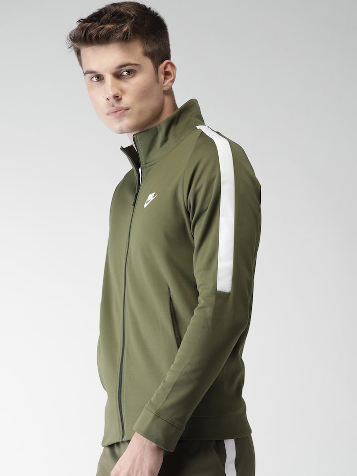 army green nike jacket