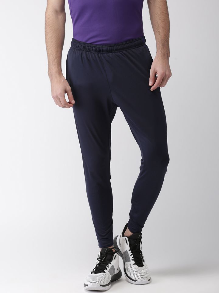Nike Men Navy Blue Solid AS M DRY-FIT NK Football Track Pants