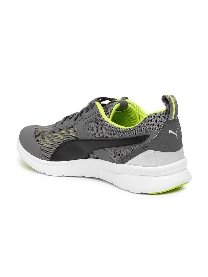 puma flex essential tech running shoes