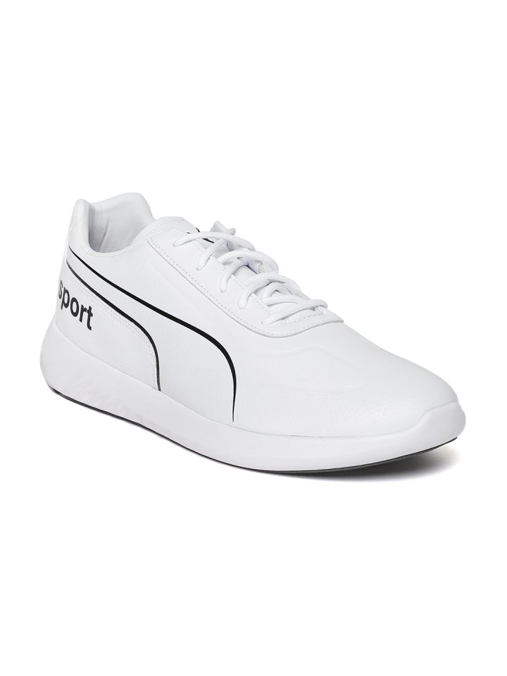 PUMA Motorsport Men White BMW MMS Speed Cat Evo Sneakers
