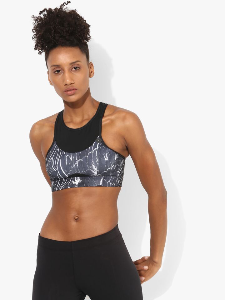 nike swoosh feather curve bra